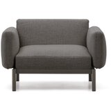 Kave Home Siv oblazinjen vrtni fotelj Sorells - | Shoptok.si