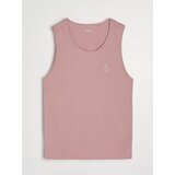 Sinsay Pamučna majica bez rukava | shoptok.hr