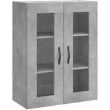  Visoka komoda siva betona 69,5x34x180 cm od konstruiranog drva | shoptok.hr