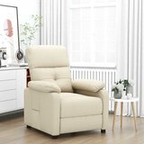 vidaXL Naslonjač od tkanine krem | shoptok.hr