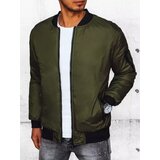 DStreet Kurtka męska bomber jacket zielona | shoptok.hr