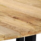  Blagovaonski stol od masivnog drva manga 150 x 73 cm | shoptok.hr