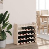  Stalak za vino 67,5 x 25 x 60 cm od masivne borovine | shoptok.hr