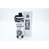 Nine Sport Flašica za vodu FK Partizan, 750ml, Crno-bela Cene