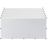  Kokošinjac s krovom Srebrna 200 x 200 x 150 cm Pocinčani čelik | Eponuda.com