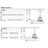 Faro 33398WT - Plafonski ventilator JUST FAN M, prečnik 128 cm, braon/mesing, Wi-Fi (Tuya) + daljinski upravljač | Eponuda.com