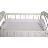 Baby Textil pletenica od pliša za krevetac Bela, 240cm | ePonuda.com