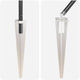  Stebri za ograjo s konico 26 kosov Ø32 mm 120 cm pocinkano jeklo | Shoptok.si