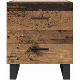  Noćni ormar 2 pcs Stari drvo i crna 40 x 35 x 47,5 cm | shoptok.hr