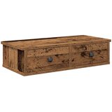  Zidna polica s ladicama staro drvo 60x28x15cm konstruirano drvo | Eponuda.com