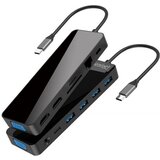 Estuff USB-C hub razdelilnik, 13-v-1, (5000117586) Cene