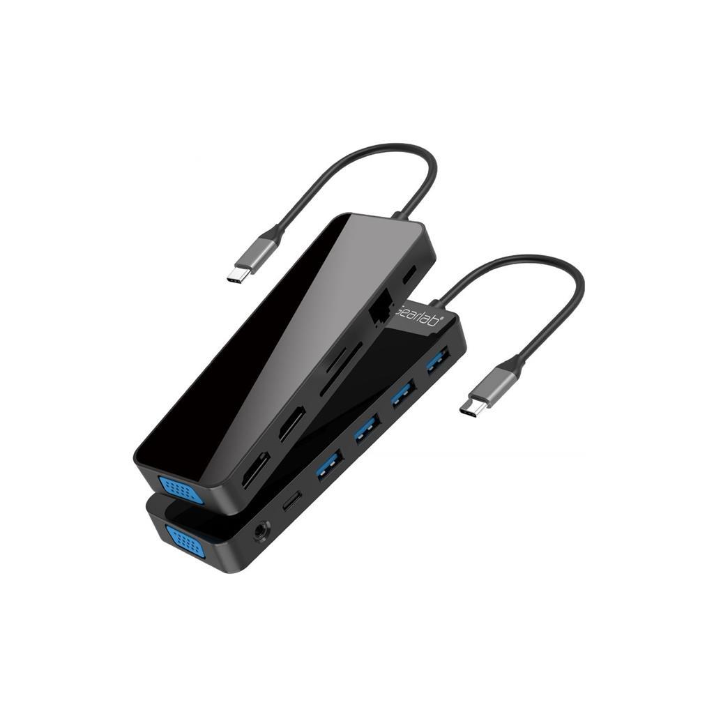 USB-C hub razdelilnik, 13-v-1, (5000117586)