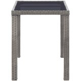  Vrtni stol antracit 123 x 60 x 74 cm od poliratana | Eponuda.com
