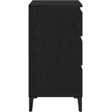  Noćni ormar Crni hrast 45 x 35 x 44 cm Konstruirano drvo | shoptok.hr