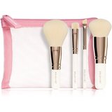 BrushArt Basic On-the-go Glam mini make-up brush set potovalni set čopičev s torbico(mini) Cene