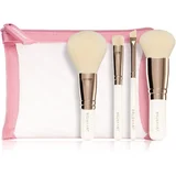 Basic On-the-go Glam mini make-up brush set potovalni set čopičev s torbico(mini)