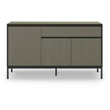 Marckeric Temno zelena nizka komoda 140x80 cm Lorenza – Cene