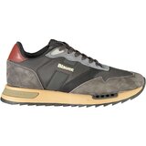 Blauer Ryder01 Nyn muške tenisice sa smeđim detaljima crne | shoptok.hr