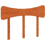  The Living Store Vzglavje voščeno rjava 135 cm trdna borovina - Vzglavje, (21500482) | Shoptok.si
