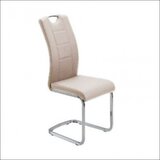 trpezarijska stolica DC862 noge hrom/ cappuccino 580x430x980 mm ( 775-084 )