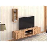 Hanah home tv polica aurora - sapphire oak Cene