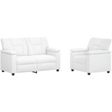  Set sofe 2 pcs Bijela Umjetna koža | shoptok.hr
