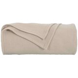  Odeja Bež 170 x 130 cm Flis, (5000288047) | Shoptok.si
