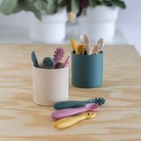 Petite&Mars Silikonske žlice za trening od 3 kom 6 m+ Take&Match, Desert Sand | Eponuda.ba
