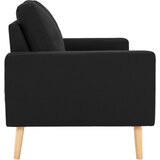  2-dijelni set sofa od tkanine crni | Eponuda.com