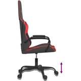  Igraća stolica crno-crvena od umjetne kože | shoptok.hr