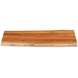 Stolna ploča 110x60x2,5 cm pravokutna bagremovo drvo živi rub | shoptok.hr