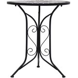 Bistro stolić s mozaikom sivi 60 cm keramički | Eponuda.ba