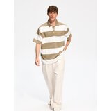 Reserved Polo-majica boxy kroja - krem | shoptok.hr