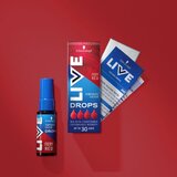 Schwarzkopf LIVE Drops sjenilo u boji - perivo nijansa Fiery Red 30 ml | shoptok.hr