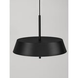 Nova Luce Mat crna LED viseća svjetiljka aluminijska s mogućnosti zatamnjivanja ø 45 cm Velio – | shoptok.hr