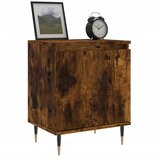  Noćni ormarići 2 kom boja dimljenog hrasta 40x30x50 cm drveni | shoptok.hr