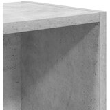 vidaXL Knjižna omara betonsko siva 31x24x52 cm inženirski les | Shoptok.si