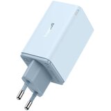 Baseus GaN6 Pro omrežni polnilnik, 2xUSB-C + 2xUSB, 65W (modri), (21065577) | Shoptok.si