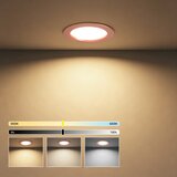  Immax NEO 07330L - prigušiva LED ugradna svetiljka DOWN / 12W / 230V / Wi‑Fi Tuya / prečnik 12 cm / ružičasta | Eponuda.com