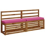  Jastučić za klupu - 1 dio VUGHT 100% poliester Ružičasta - Roza (poliester) 80 x 40 cm 1 | shoptok.hr