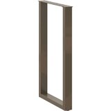  Noge za barski stol U-oblik 2 kom Prirodni čelik 60 x (100-101) cm Čelik - Prirodna 60 x (100-101) cm 2 1 | shoptok.hr