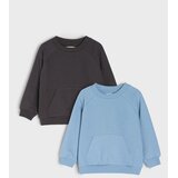 Sinsay Crewneck majica 2 pack u