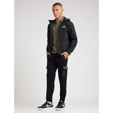 Ea7 Emporio Armani Prehodna jakna črna / bela | Shoptok.si