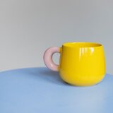 ONA Rumena skodelica iz porcelana new bone china 470 ml Coco – | Shoptok.si