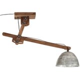  Stropna svjetiljka 25 W vintage srebrna 105x30x65-108 cm E27 | shoptok.hr