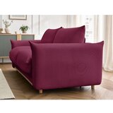 Bobochic Paris Bordo rdeča raztegljiva sedežna garnitura 214 cm Ernest – | Shoptok.si