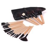  24-delni set kistova za šminkanje u crnoj boji | shoptok.hr