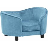 SOFA za pse tirkizna 69 x 49 x 40 cm plišana | shoptok.hr