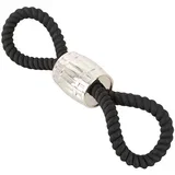 Heavy Rope Cock Strap with 2 Loops Black