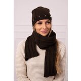Kesi Women's set with scarf Melania K389 brown Cene